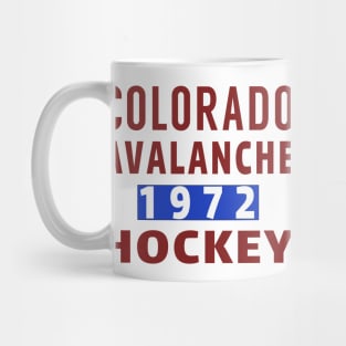 Colorado Avalanche Hockey 1972 Classic Mug